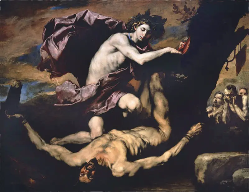 Apollon et Marsyas de Joseph de Ribera